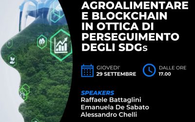 Agroalimentare e Blockchain in ottica di perseguimento degli SDGs