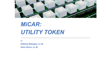 MiCAR: Utility Token